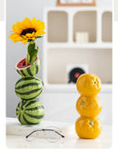 GobekUsa Ceramic Fruit Vase for Home and Office