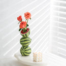 GobekUsa Ceramic Fruit Vase for Home and Office
