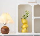 GobekUsa Ceramic Fruit Vase for Home and Office