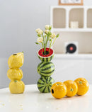 GobekUsa Ceramic Fruit Vase for Home and Office