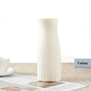 GobekUsa Ceramic-Look Plastic Flower Pots for Home and Garden