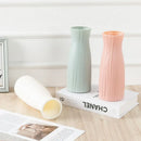 GobekUsa Ceramic-Look Plastic Flower Pots for Home and Garden