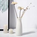 GobekUsa Ceramic-Look Plastic Flower Pots for Home and Garden
