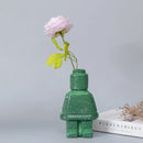 GobekUsa Ceramic Robot Vase - Nordic Style Home Decor