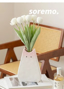 GobekUsa Charming Cat-Inspired Ceramic Vase
