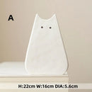 GobekUsa Charming Cat-Inspired Ceramic Vase