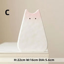 GobekUsa Charming Cat-Inspired Ceramic Vase