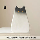 GobekUsa Charming Cat-Inspired Ceramic Vase