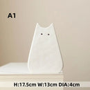 GobekUsa Charming Cat-Inspired Ceramic Vase