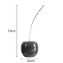GobekUsa Cherry Fruit Sculpture Resin Desk Ornament Modern Home Decoration