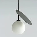 GobekUsa Cherry Glass Pendant Lights: Nordic Red/White Lamp for Home Decor & Lighting