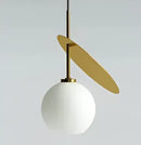 GobekUsa Cherry Glass Pendant Lights: Nordic Red/White Lamp for Home Decor & Lighting