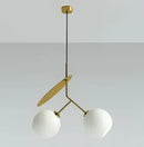 GobekUsa Cherry Glass Pendant Lights: Nordic Red/White Lamp for Home Decor & Lighting