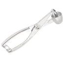 Polished silver aluminum cherry pitter kitchen seed separator by Decorbites