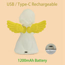 GobekUsa Cherub RGB Night Light USB Rechargeable Bedside Lamp - Child's Gift