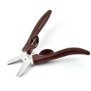 Brown chestnut cracker scissors nut opener kitchen tool with spring by Decorbites