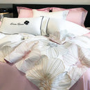 GobekUsa Chic Embroidered Cotton Bedding Set for Luxurious Home Décor