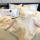 GobekUsa Chic Embroidered Cotton Bedding Set for Luxurious Home Décor