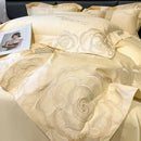 GobekUsa Chic Embroidered Cotton Bedding Set for Luxurious Home Décor