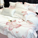 GobekUsa Chic Embroidered Cotton Bedding Set for Luxurious Home Décor