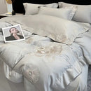 GobekUsa Chic Embroidered Cotton Bedding Set for Luxurious Home Décor
