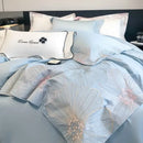 GobekUsa Chic Embroidered Cotton Bedding Set for Luxurious Home Décor