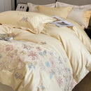 GobekUsa Chic Embroidered Cotton Bedding Set for Luxurious Home Décor