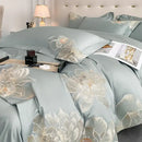 GobekUsa Chic Embroidered Cotton Bedding Set for Luxurious Home Décor