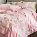 GobekUsa Chic Embroidered Cotton Bedding Set for Luxurious Home Décor