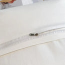 GobekUsa Chic Flowers Embroidery Princess Bedding Set - 100% Egyptian Cotton - Duvet Cover, Sheet, Pillowcases