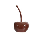GobekUsa Chic Red Cherries Resin Ornaments for Home Decor and Table Accessories