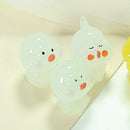 Cute yellow and translucent chick doll figurines miniature fairy decor by Decorbites