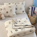 GobekUsa Children Cartoon Summer Cooling Quilt - Double Bed Breathable Thin Blanket Duvet