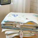 GobekUsa Children Cartoon Summer Cooling Quilt - Double Bed Breathable Thin Blanket Duvet