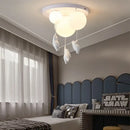 GobekUsa Children Nordic Bear Astronaut LED Ceiling Chandelier - Kid's Theme Decor