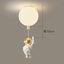 GobekUsa Children Nordic Bear Astronaut LED Ceiling Chandelier - Kid's Theme Decor