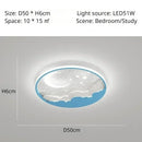 GobekUsa Children's LED Ceiling Lamp for Nursery Bedroom Lighting