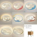 GobekUsa Children's LED Ceiling Lamp for Nursery Bedroom Lighting