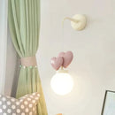 GobekUsa Children's Love Wall Lamp Purple Red Pink for Nursery School Kids Baby Room Decor