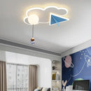 GobekUsa Children's Room Ceiling Chandelier Light - Modern Dimmable Indoor Lighting