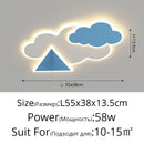 GobekUsa Children's Room Ceiling Chandelier Light - Modern Dimmable Indoor Lighting