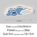 GobekUsa Children's Room Ceiling Chandelier Light - Modern Dimmable Indoor Lighting