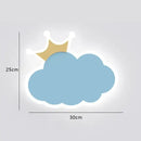 GobekUsa Children's Room Crown Clouds Rocket Planet Night Light Bedside Lamp