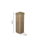 GobekUsa Chinese Antique Coin Stake Display Column for Garden and Living Room Décor