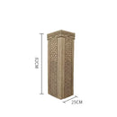 GobekUsa Chinese Antique Coin Stake Display Column for Garden and Living Room Décor