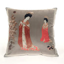 GobekUsa Chinese Beauty Girl Luxury Cushion Cover for Living Room Sofa