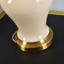 GobekUsa Chinese Ceramic Table Lamps Living Room Bedroom E27 Bulb Bedside Home Decor