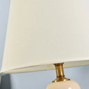 GobekUsa Chinese Ceramic Table Lamps Living Room Bedroom E27 Bulb Bedside Home Decor