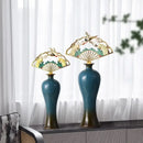GobekUsa Chinese Ceramic Vase: Light Luxury Living Room Decor Shelf Accent