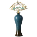 GobekUsa Chinese Ceramic Vase: Light Luxury Living Room Decor Shelf Accent